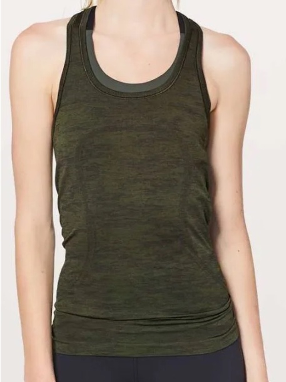 Lululemon Swiftly Tech Tank Top - Green Camo
